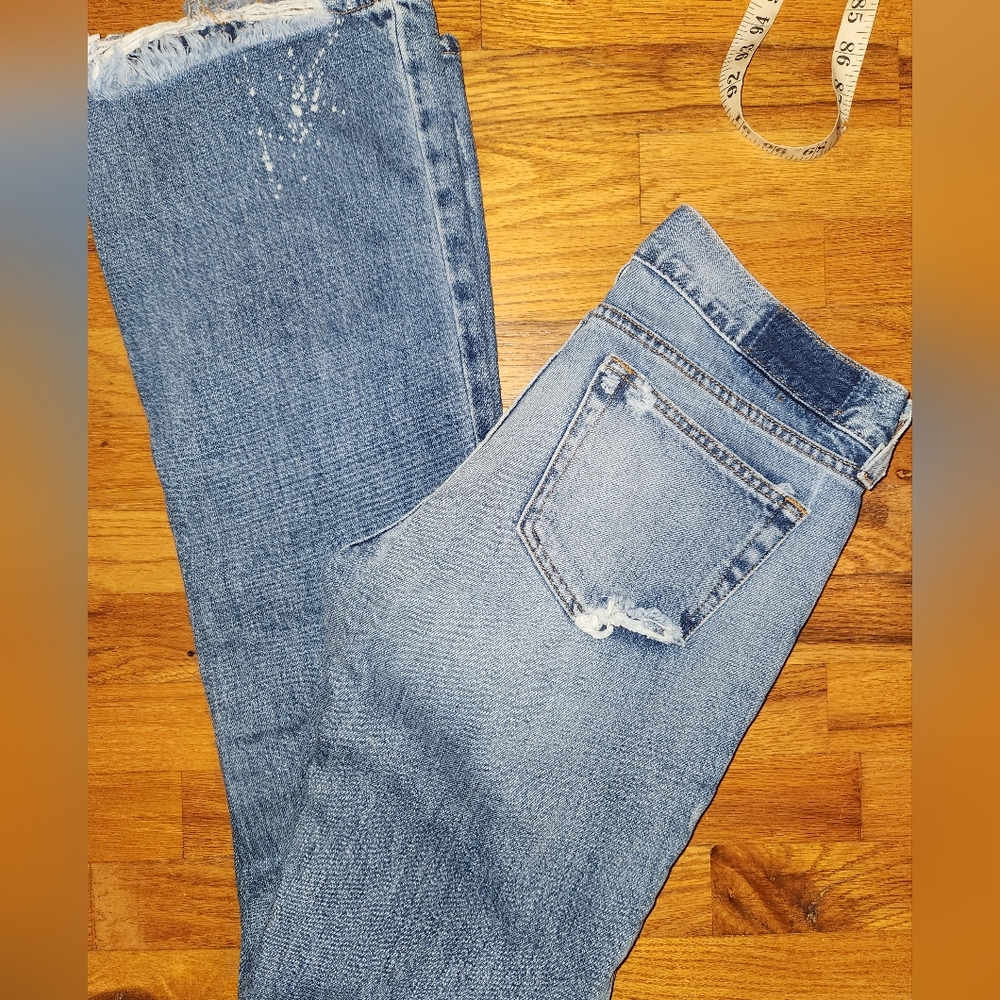 Hollister destroyed hippie lo rise jeans 5L